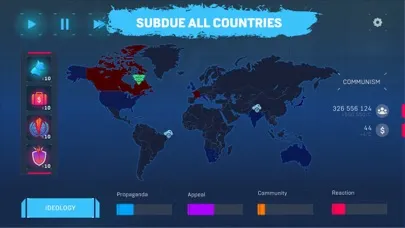 Ảnh chụp màn hình của Ideology Rush