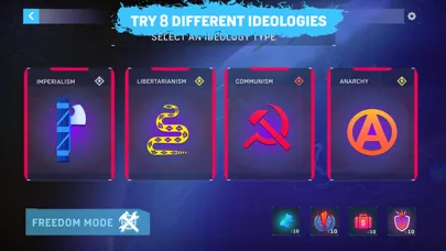 Ảnh chụp màn hình của Ideology Rush