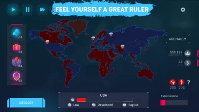 Ảnh chụp màn hình của Ideology Rush