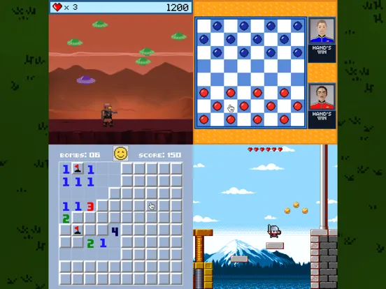 Retro Arcade Console 10 in 1 iPad  Screenshots