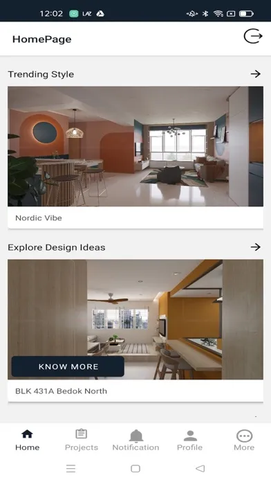 Tangkapan layar Plus Interior