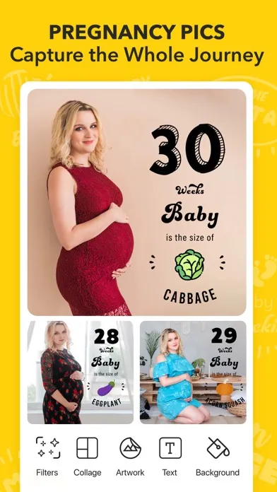 Tangkapan layar Baby Photo Editor: Pic Journal