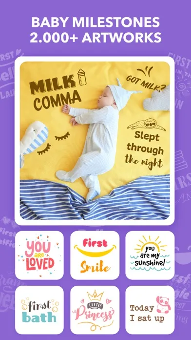 Tangkapan layar Baby Photo Editor: Pic Journal