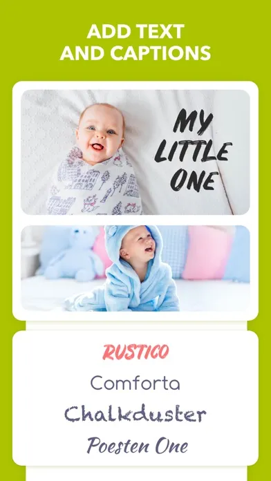 Tangkapan layar Baby Photo Editor: Pic Journal