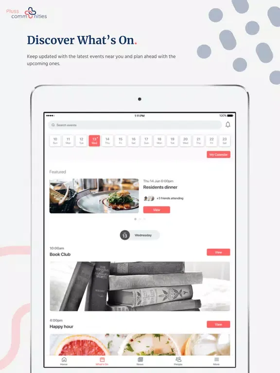 Tangkapan layar Pluss Early Access iPad 