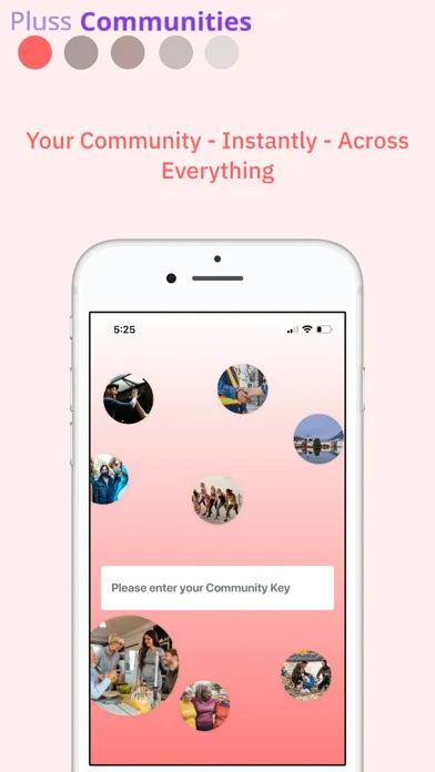 Pluss Communities سکرین شاٹس