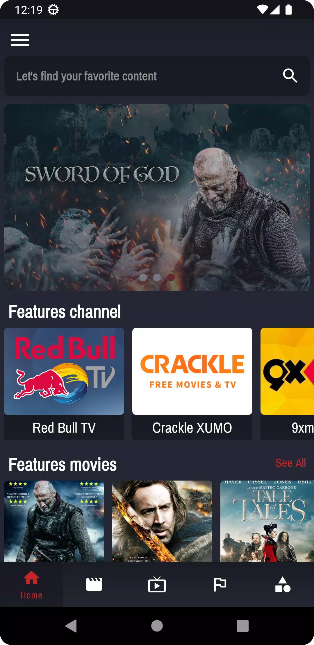 Mflix Watch Movies & Live TV Screenshots1