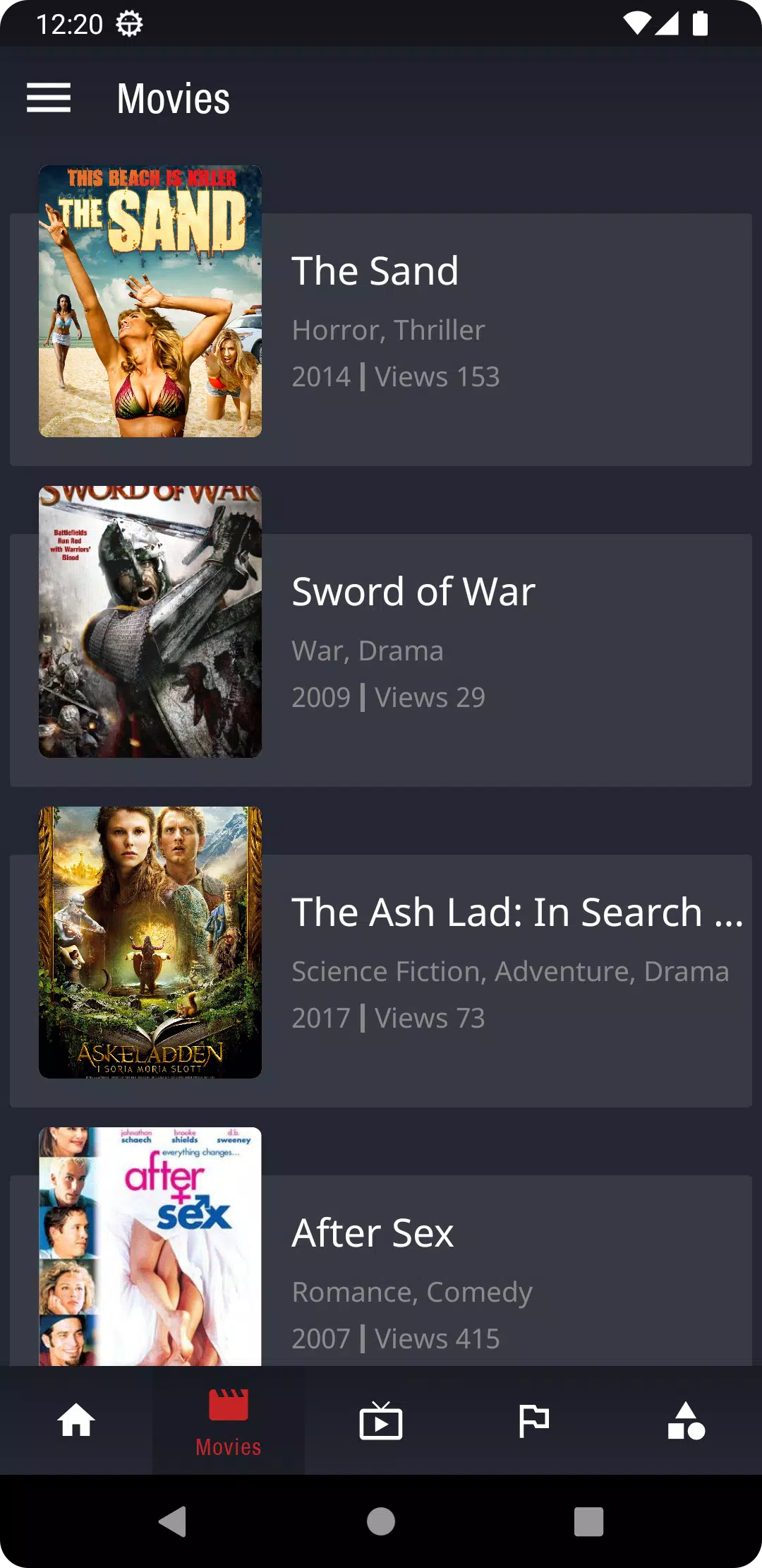 Mflix Watch Movies & Live TV Screenshots2