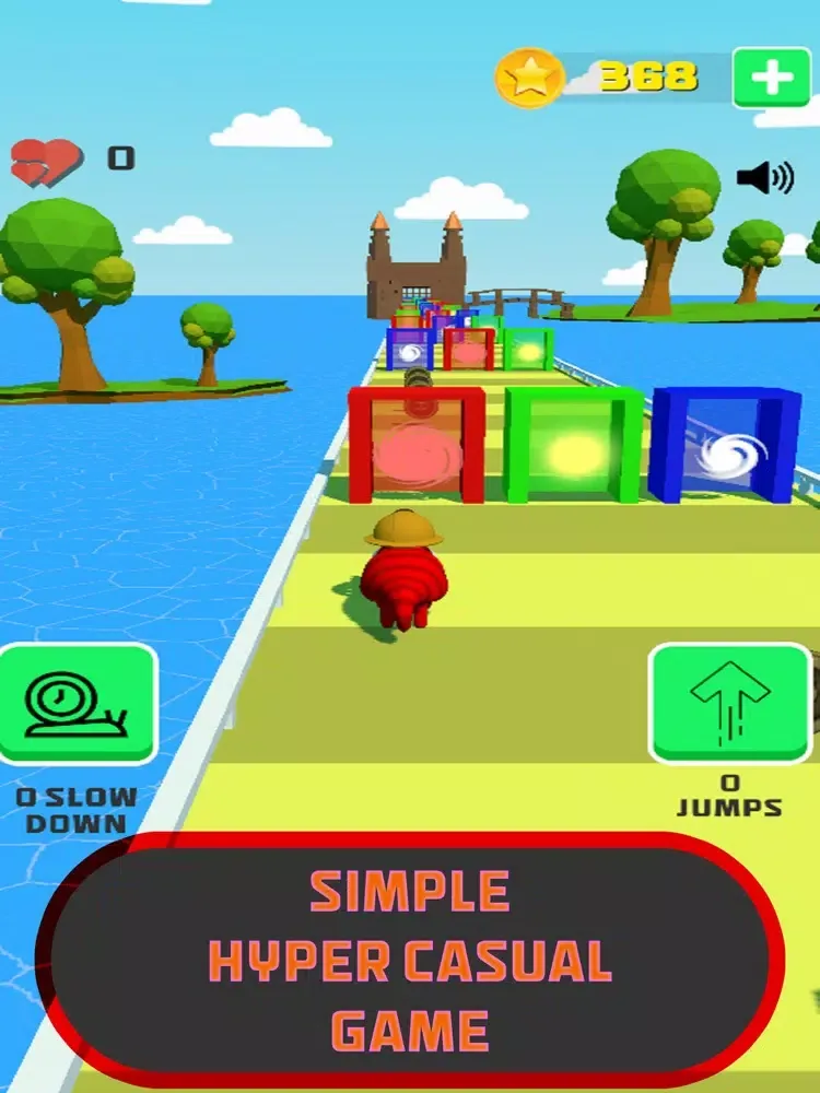 Capturas de pantalla de Chameleon Bridge Runner iPad 