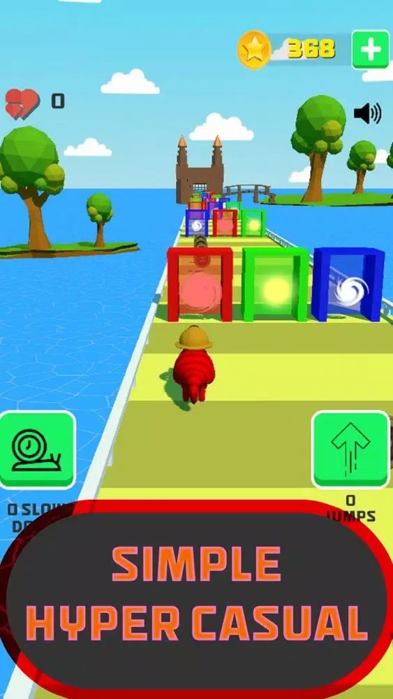 Capturas de pantalla de Chameleon Bridge Runner