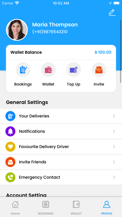 PlusXDelivery Sender应用截图