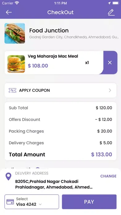 PlusXDeliveryKing User Screenshots