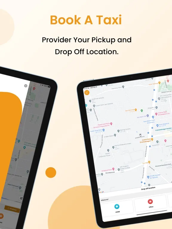 PlusXTaxi User iPad 应用截图