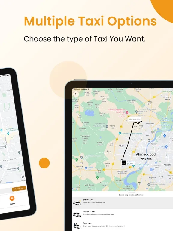 PlusXTaxi User iPad 应用截图