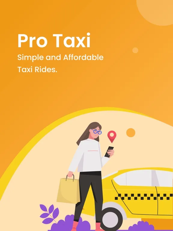 ProTaxi User iPad  스크린샷