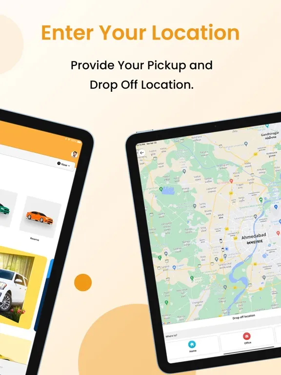 ProTaxi User iPad  스크린샷