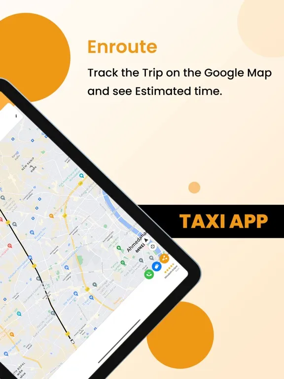 ProTaxi User iPad  스크린샷