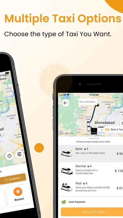 ProTaxi User 스크린샷