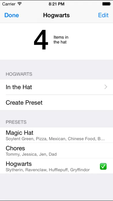 Magic Sorting Hat 스크린샷
