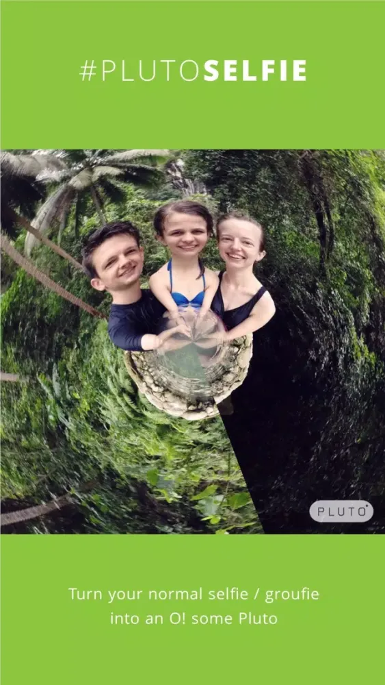 Pluto Camera - Tiny Planet social app Screenshots