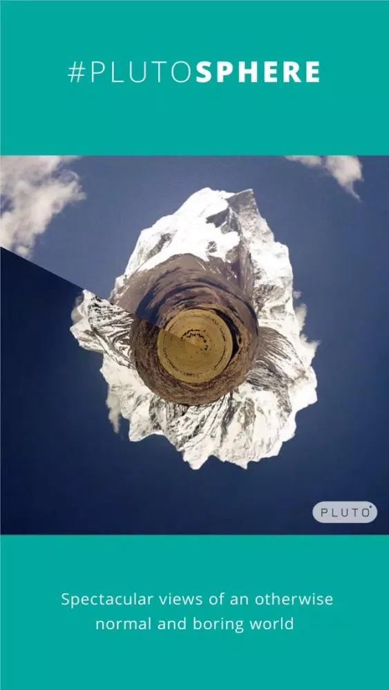 Pluto Camera - Tiny Planet social app Screenshots