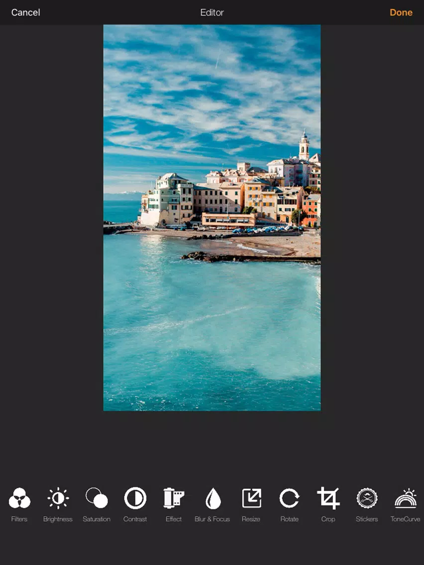 Pichunter - Effects to images iPad  स्क्रीनशॉट