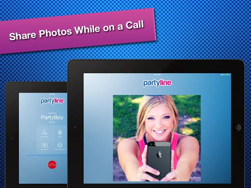 Screenshot di PartyLine Voice Chat, Meet Friends, New People iPad 