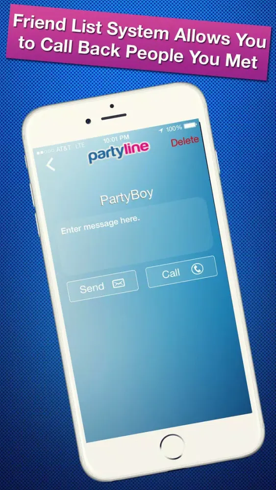 Screenshot di PartyLine Voice Chat, Meet Friends, New People