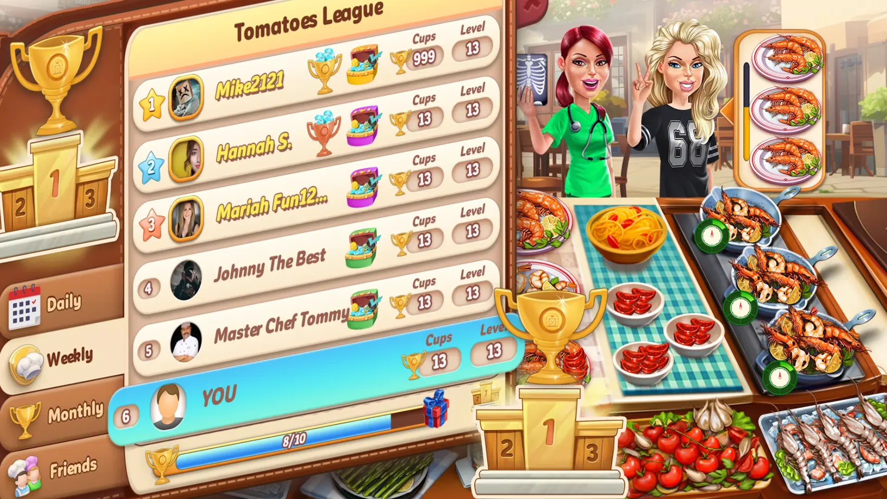 Capturas de pantalla de Cooking Big