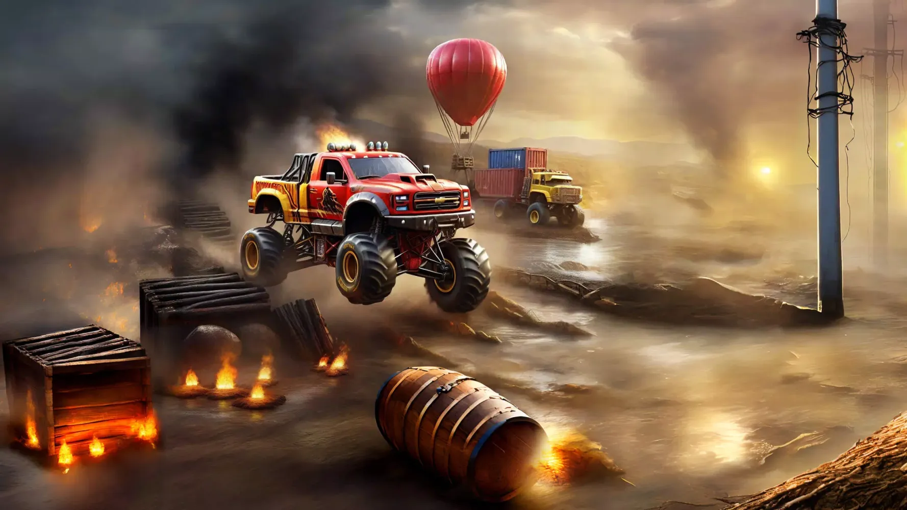 Capturas de pantalla de Monster Truck Dirt Racing