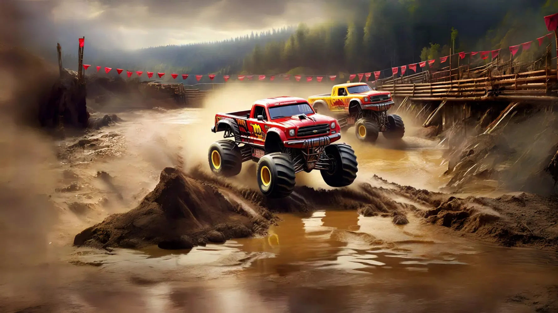Capturas de pantalla de Monster Truck Dirt Racing