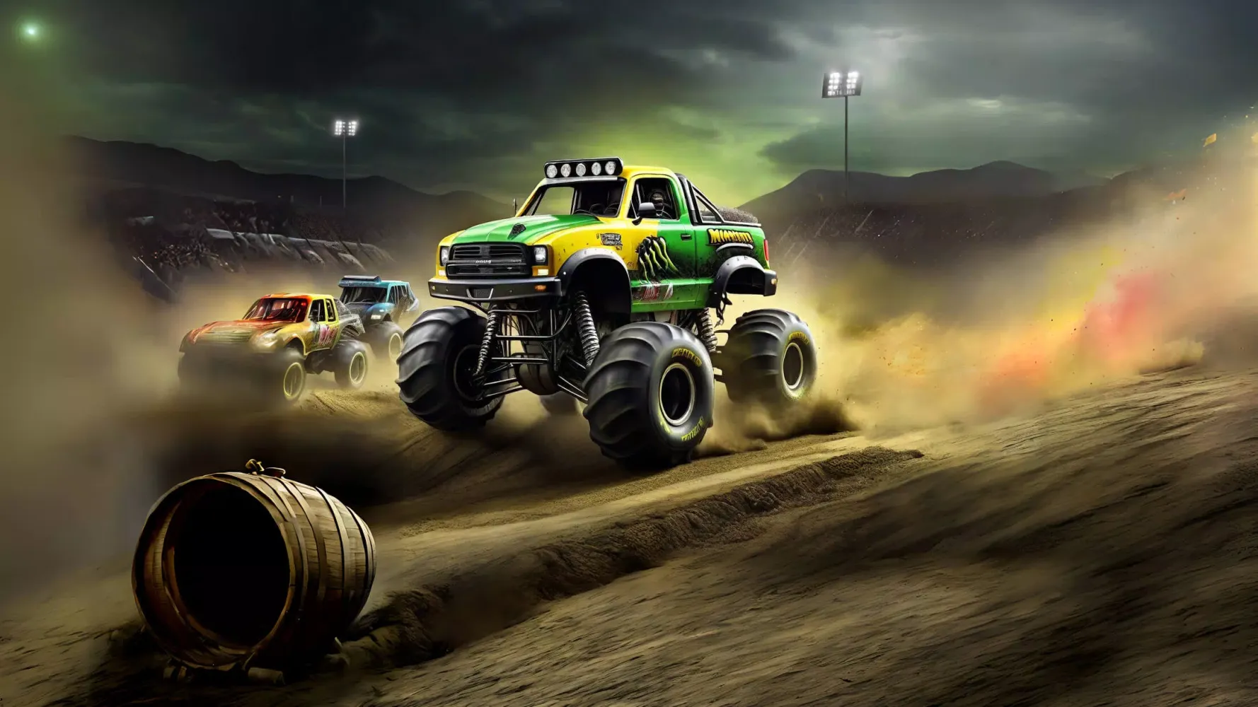 Capturas de pantalla de Monster Truck Dirt Racing