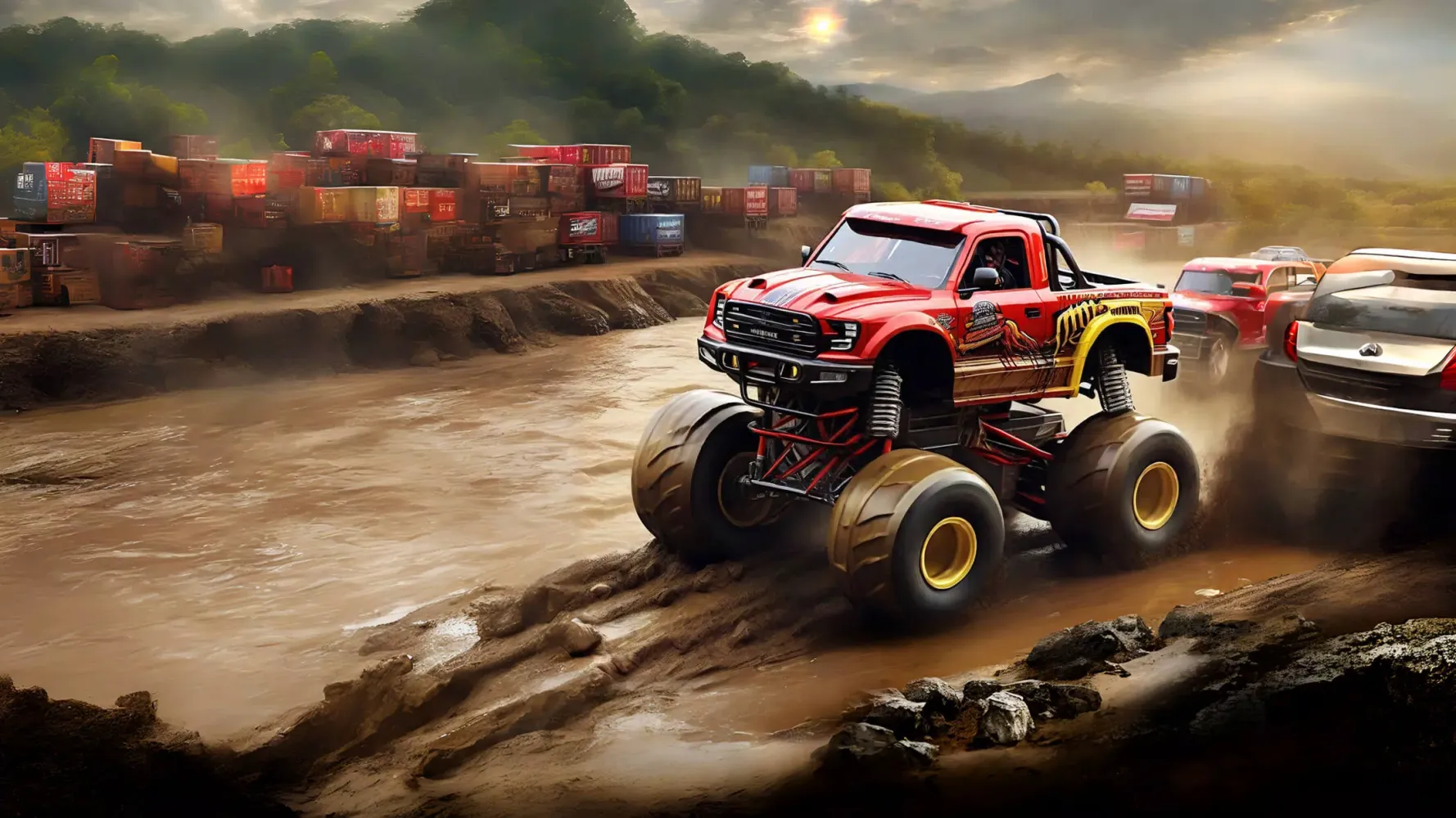 Capturas de pantalla de Monster Truck Dirt Racing