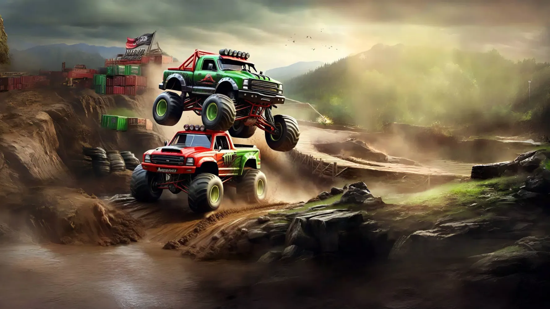 Capturas de pantalla de Monster Truck Dirt Racing