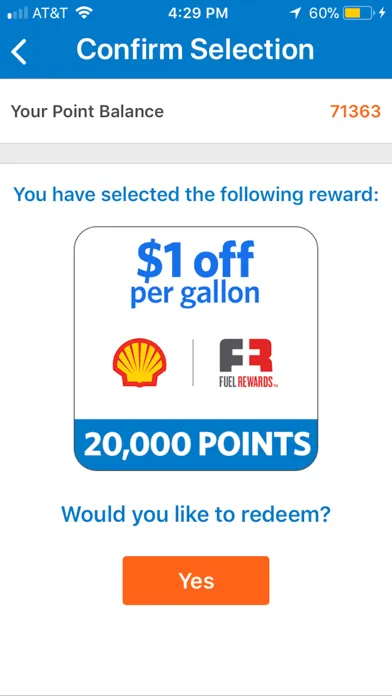 Zrzuty ekranu RoadRewards