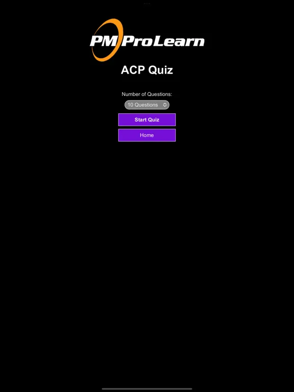 ProQuiz PMI-ACP iPad 应用截图
