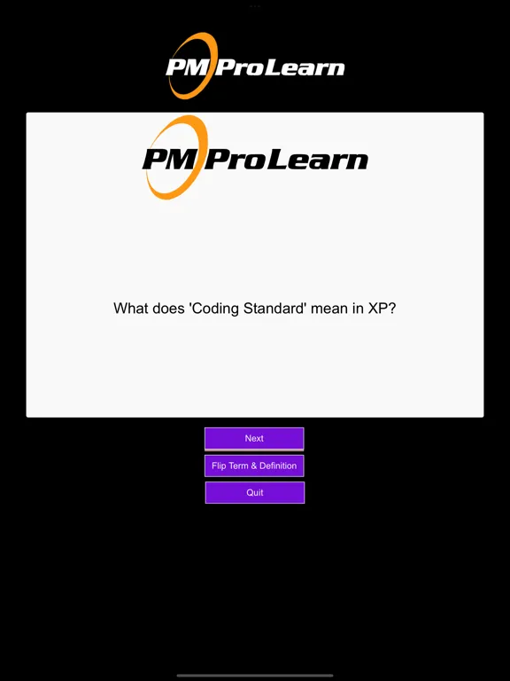 ProQuiz PMI-ACP iPad 应用截图