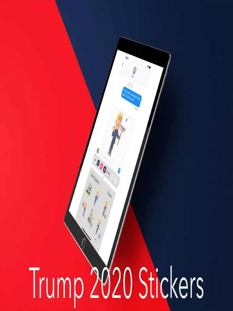 Скриншоты Donald Trump 2020 Sticker Pack iPad 