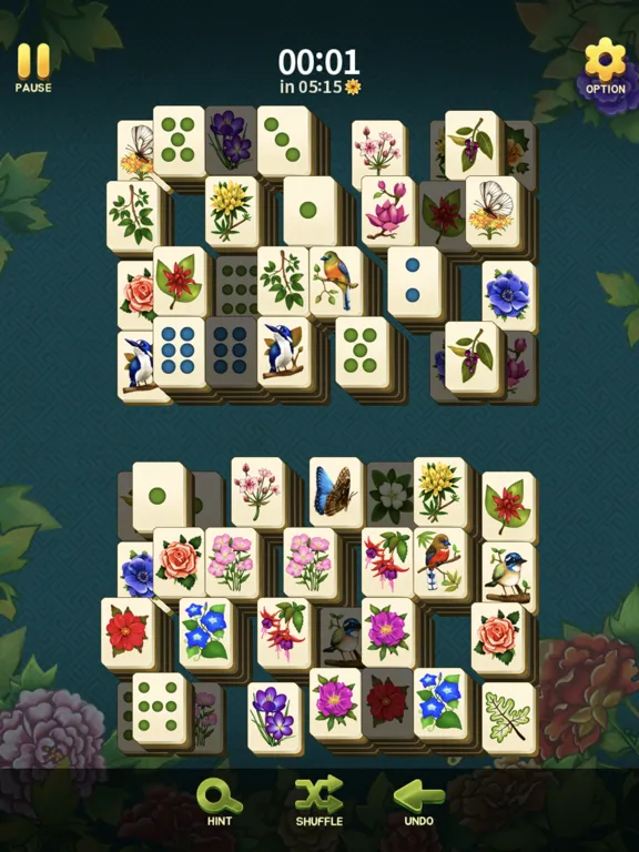 Ảnh chụp màn hình của Mahjong Blossom+ iPad 