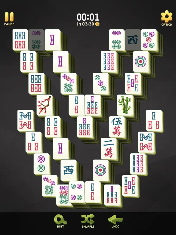 Ảnh chụp màn hình của Mahjong Blossom+ iPad 