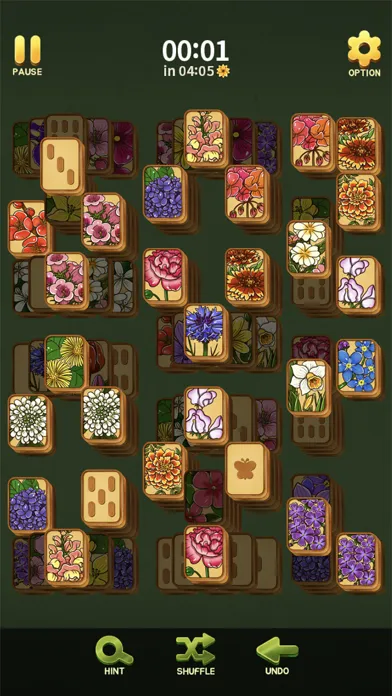 Ảnh chụp màn hình của Mahjong Blossom+