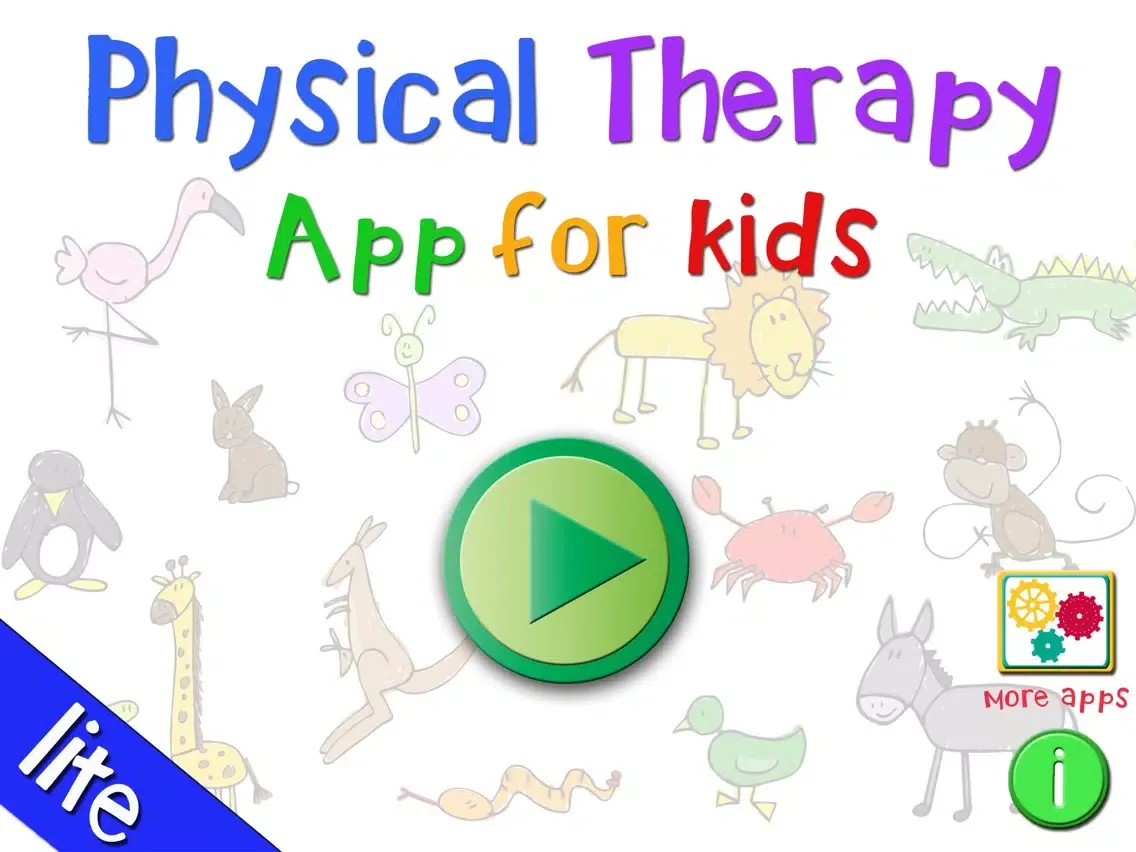 Tangkapan skrin Lite Physical Therapy for Kids iPad 