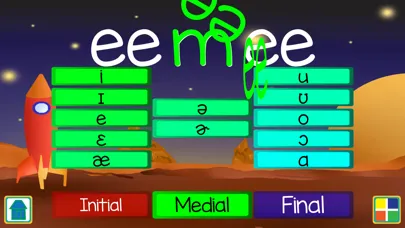 Capturas de tela do Diado Syllables