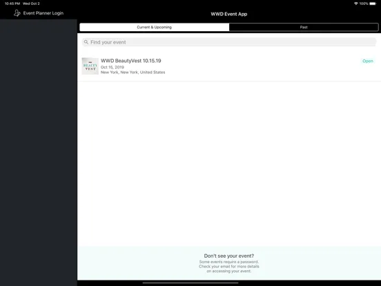 WWD Summits & Events iPad 应用截图