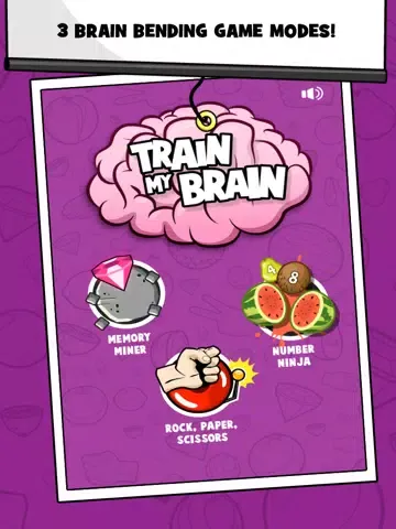 Train My Brain Free - Ultimate IQ Mind Games for Improving Cognitive Thinking iPad 应用截图