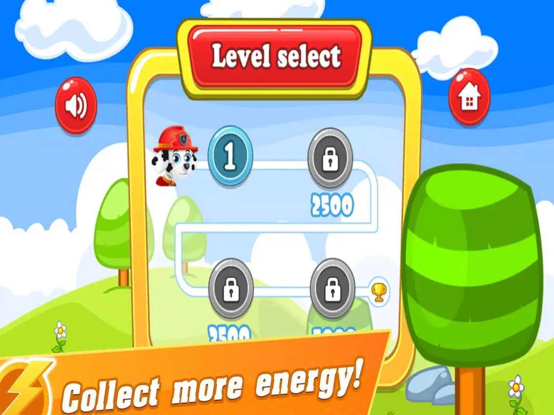 Tangkapan layar Paw Dog Car: Patrol Magic Race iPad 