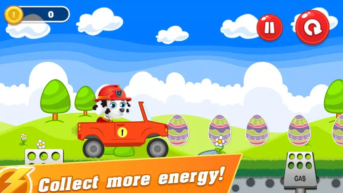 Tangkapan layar Paw Dog Car: Patrol Magic Race