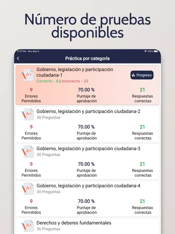 Zrzuty ekranu CCSE Nationality Test 2023 iPad 