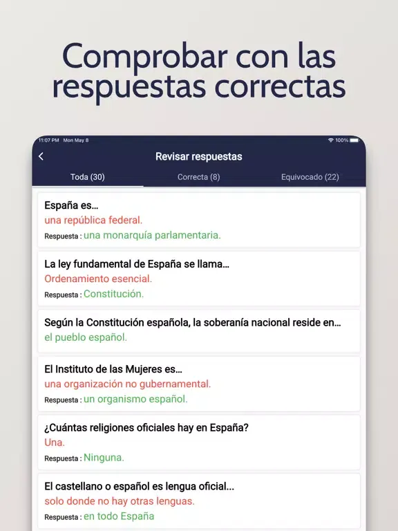 Zrzuty ekranu CCSE Nationality Test 2023 iPad 
