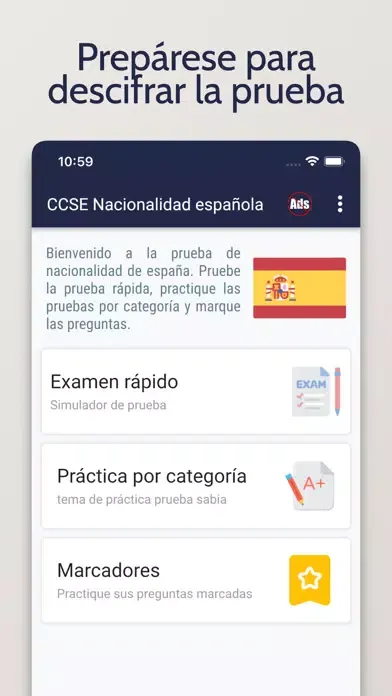 Zrzuty ekranu CCSE Nationality Test 2023